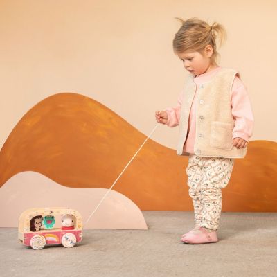 Bus magique en bois Lena