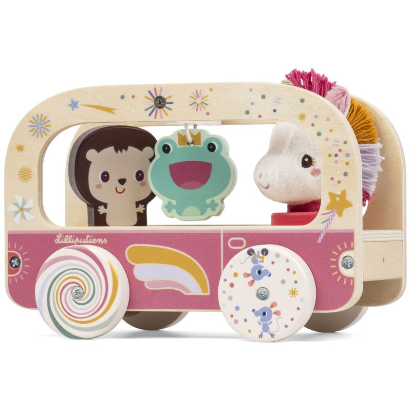 Bus magique en bois Lena Lilliputiens Produit 3