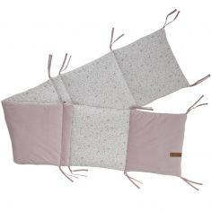 Tour de lit adaptable Lilas (pour lits 60 x 120 ou 70 x 140 cm) - Domiva