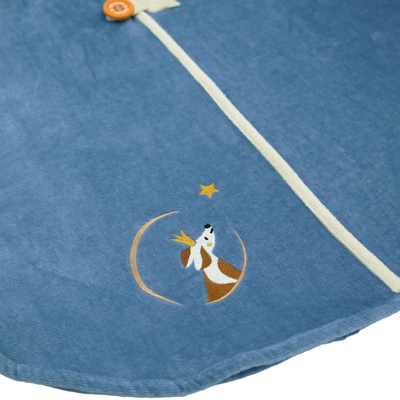 Poncho de bain Chien Myosotis personnalisable (0-5 ans) L'oiseau bateau Produit 3