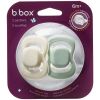 Lot de 2 sucettes symétriques en silicone Sage-Vanilla (6 mois et +) B.Box Packaging 9
