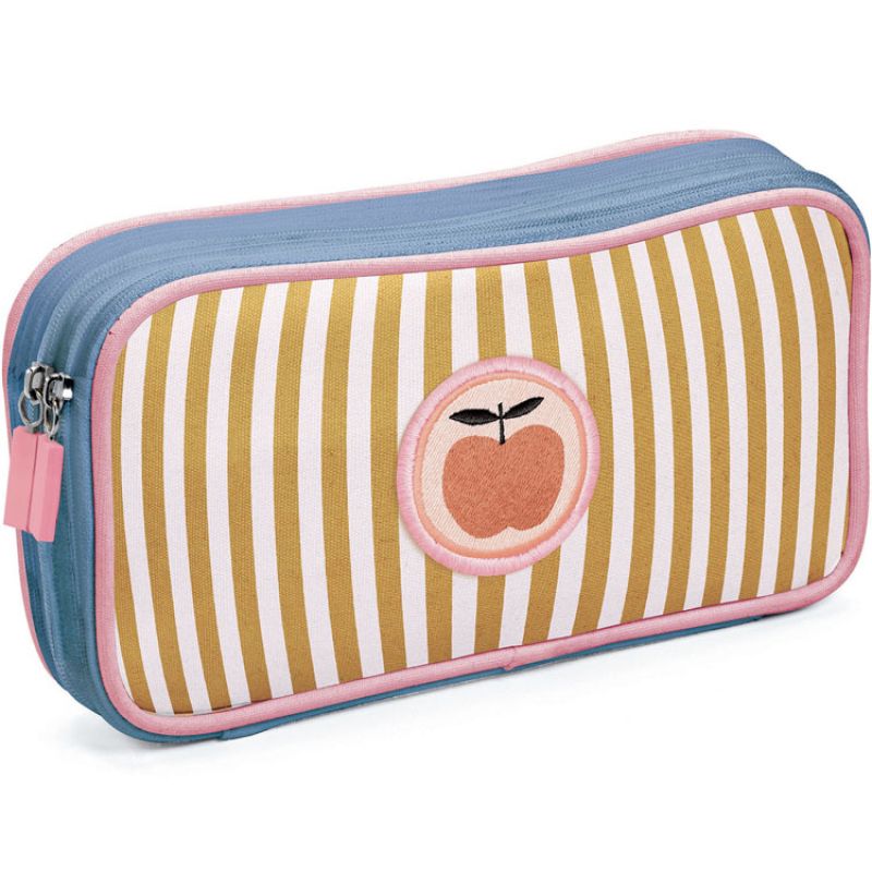 Trousse scolaire plate Pomme Djeco