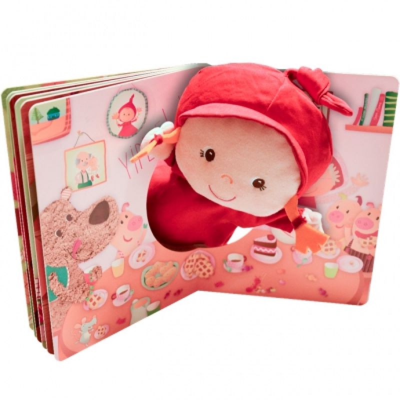 Livre avec marionnette Chaperon Ohey Granny ? Lilliputiens