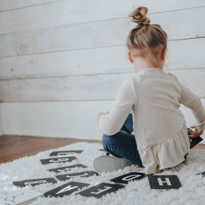 Cartes Imagier Pour Bebe En Anglais Alphabet Animaux