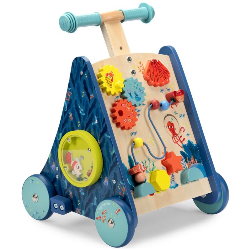 Chariot de marche d'activités Les aventures de Paulie Moulin Roty Produit 1