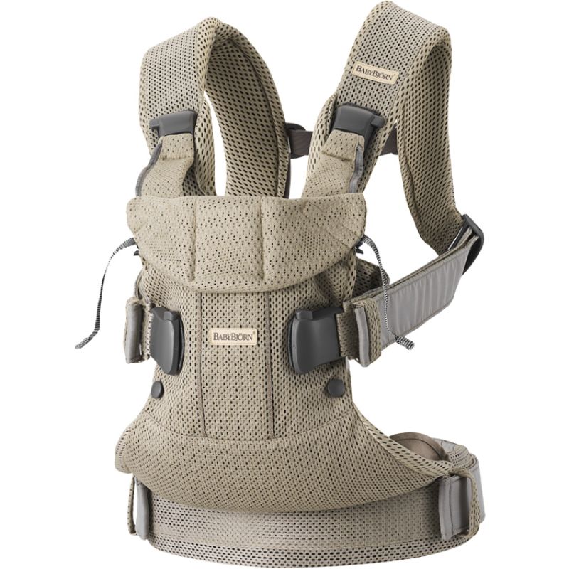 Porte-bébé One Air tissu Mesh 3D beige BabyBjörn