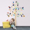 Petit sticker mural Big Tree arbre à motifs - Mimi'lou
