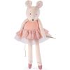 Petite souris rose La petite école de danse  par Moulin Roty