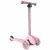 Variation Rose, noir du produit Trottinette Highwaykick 3 S LED Rose de la marque Scoot and ride