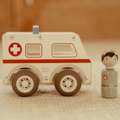 Ambulance en bois