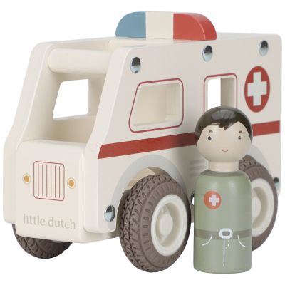 Ambulance en bois Little Dutch