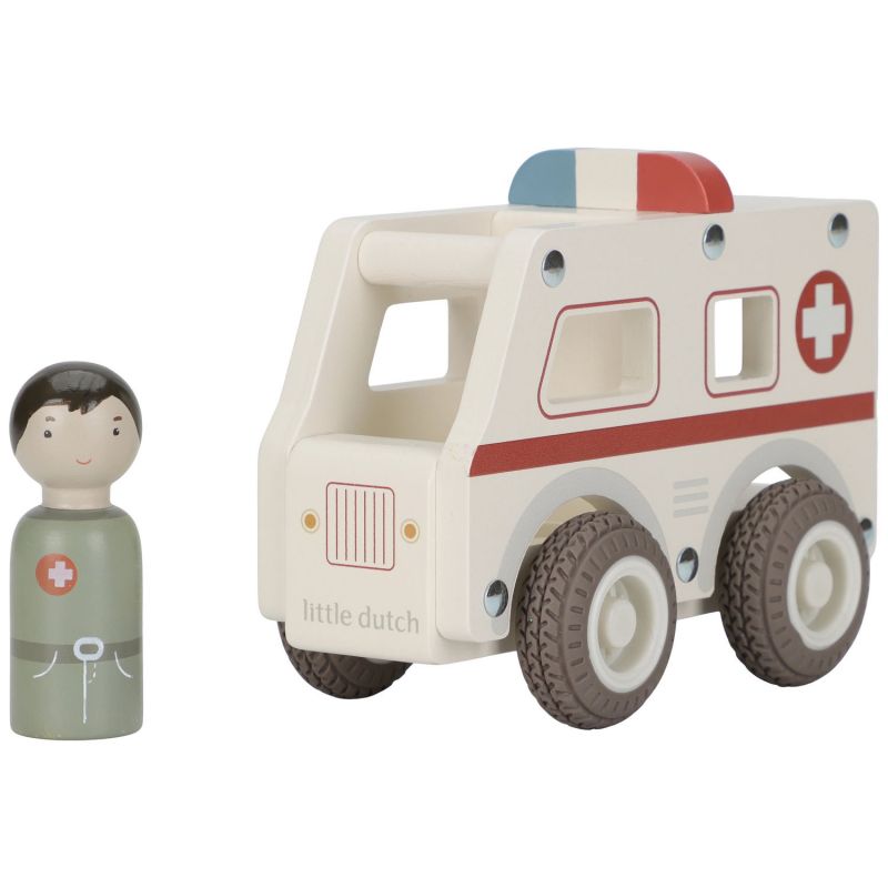 Ambulance en bois Little Dutch Produit 3