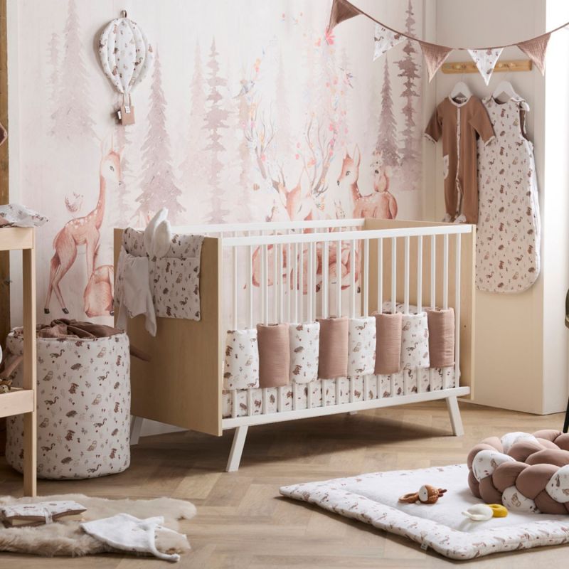 Gigoteuse gaze de coton clairière et Mocha (0-6 mois) BB & Co Ambiance 3