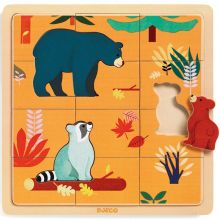 Puzzle animaux du Canada (15 pièces)  par Djeco