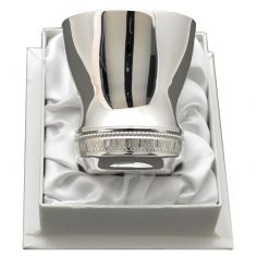 Timbale Marie Louise personnalisable (métal argenté) dans son coffret