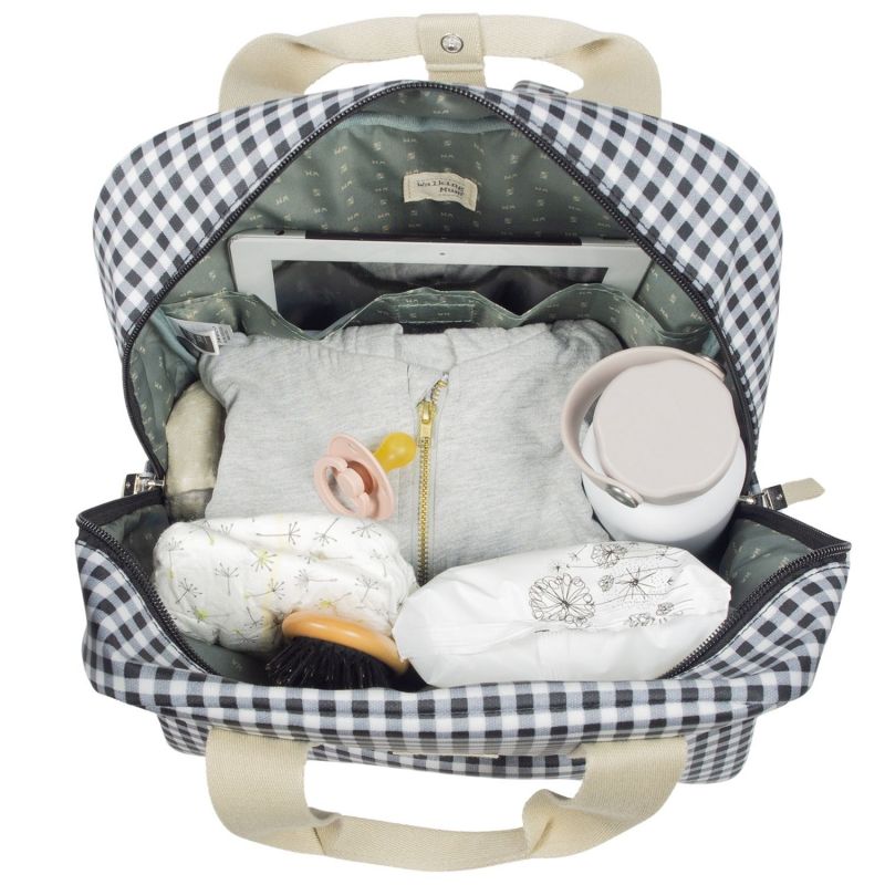Sac à dos à langer I Love Vichy Noir Walking Mum Produit 7