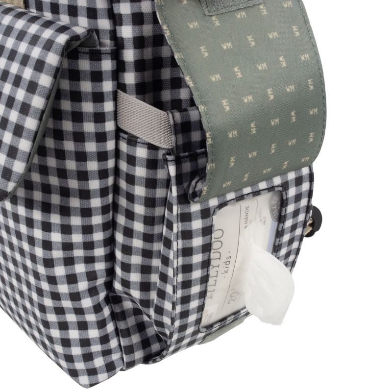 Sac à dos à langer I Love Vichy Noir Walking Mum Produit 8