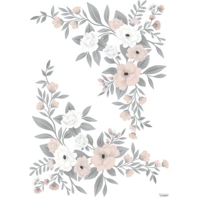 Planche de stickers Ornement de fleurs Grace  par Lilipinso