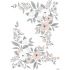 Planche de stickers Ornement de fleurs Grace - Lilipinso