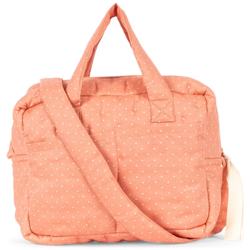 Sac à langer pour poupée Rose à pois Konges Sløjd Produit 2