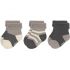 Lot de 3 paires de chaussettes anthracite/taupe (0-4 mois) - Lässig