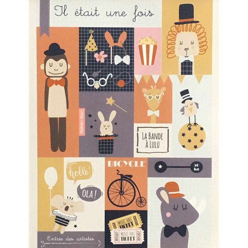 Affiche A3 Il était une fois Lucien Little Crevette