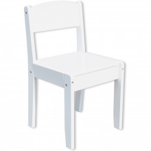 Petite chaise d'enfant blanche  par Room Studio