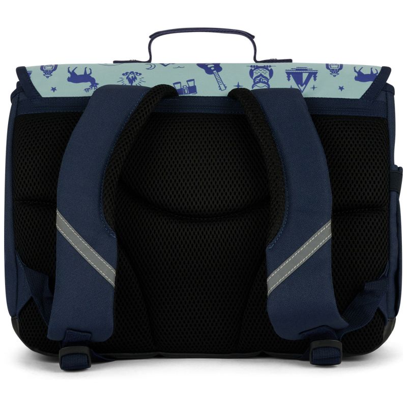 Cartable A4 primaire Blue Wild Trip Caramel & Cie Produit 2