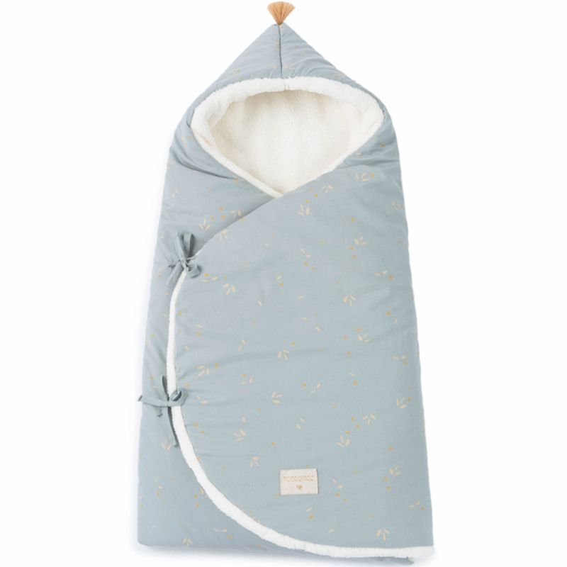 Nid d'ange Cozy Willow Soft Blue (75 x 35 cm) Nobodinoz