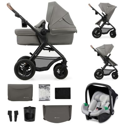 Poussette trio Moov 2 Air Moonlight Grey