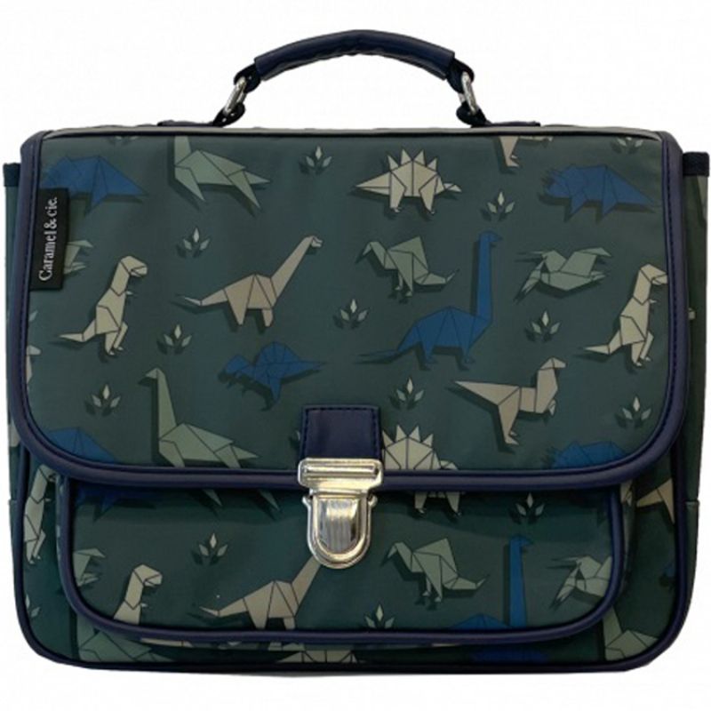 Cartable A4 maternelle Dinogami Caramel & Cie