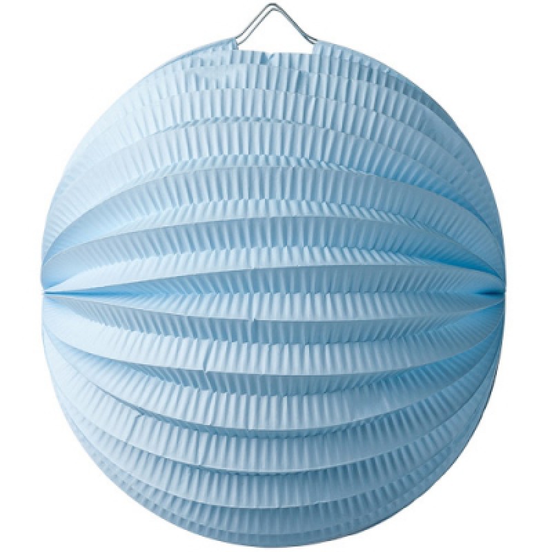 Lampion boule bleu ciel Arty Fêtes Factory
