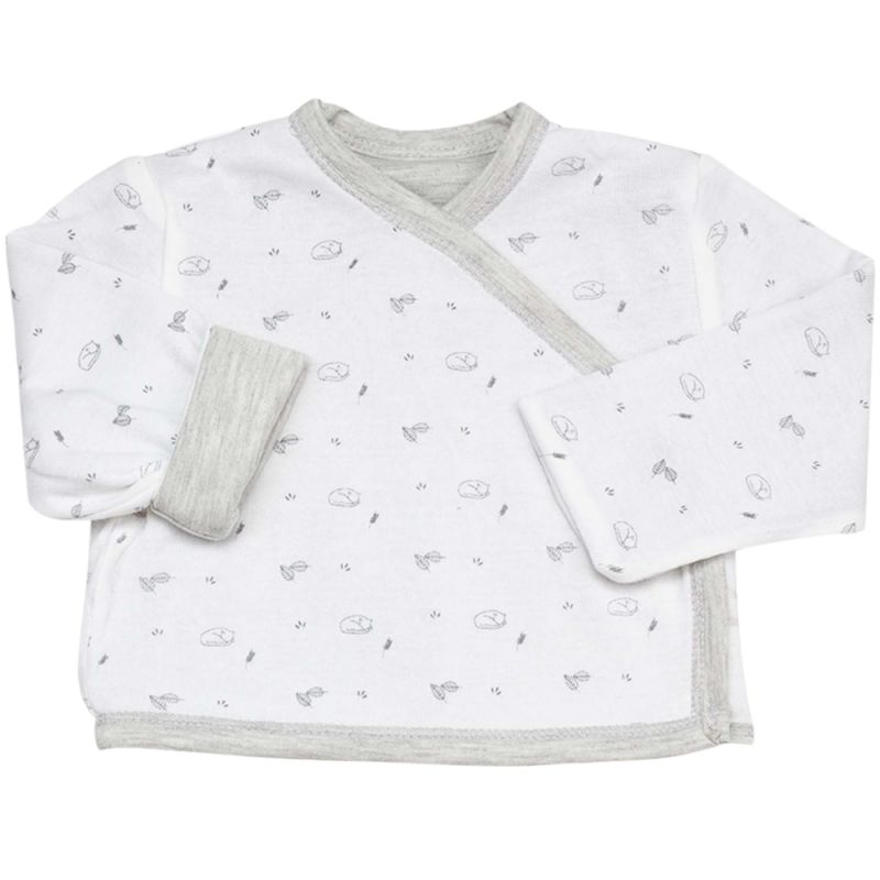 Coffret de naissance Gris chiné 3 pièces (3 mois) Trois Kilos Sept Produit 5