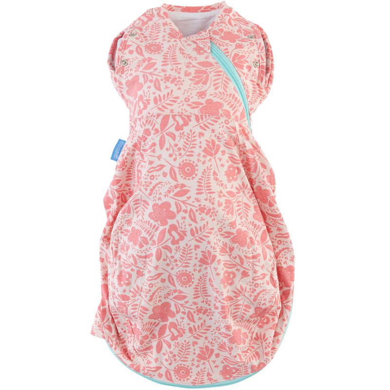 Gigoteuse d'emmaillotage chaude Fleurs sauvages (0-3 mois) The Gro Company