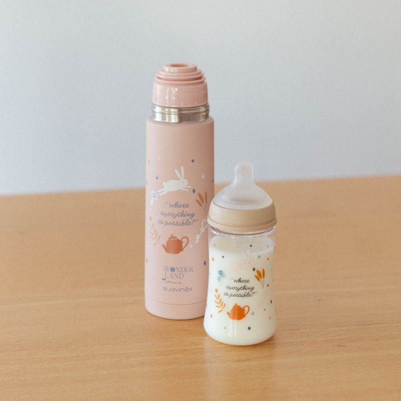 Bouteille isotherme Wonderland Rose (500Ml) Suavinex Ambiance 3
