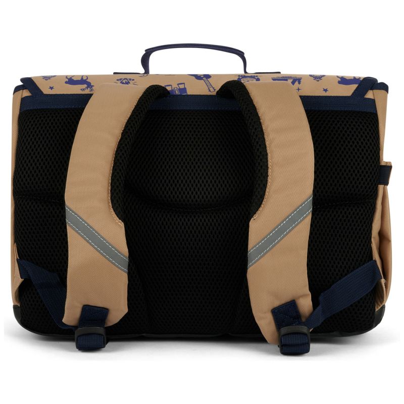Cartable A4 primaire Brown Wild Trip Caramel & Cie Produit 2