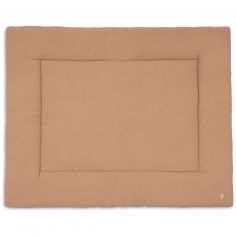 Tapis de jeu Little Waffle Light Terra-Sand (75 x 95 cm) - Jollein