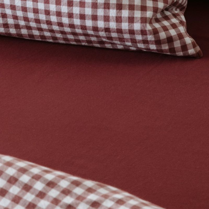 Drap housse pur coton bio Sienne (60 x 120 cm) Kadolis Ambiance 5