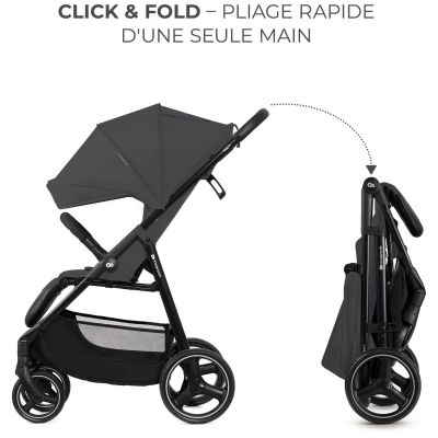 Poussette Trig 3 Granite Grey