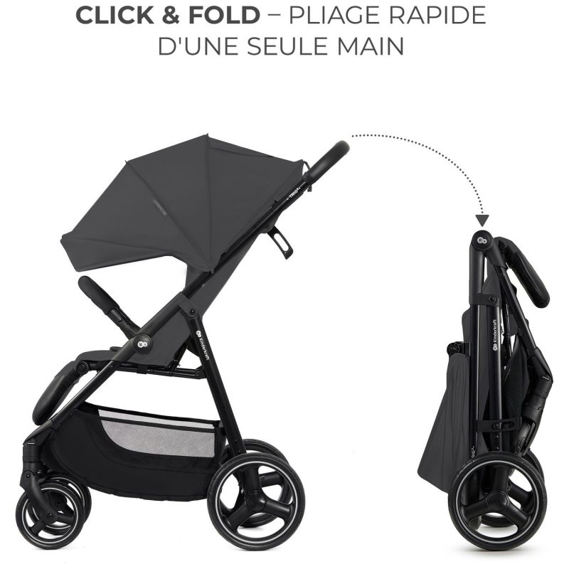 Poussette Trig 3 Granite Grey Kinderkraft Produit 2