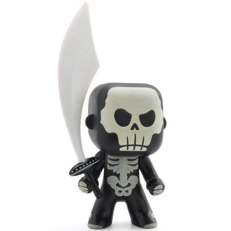 Figurine chevalier armé Skully (11 cm) Djeco
