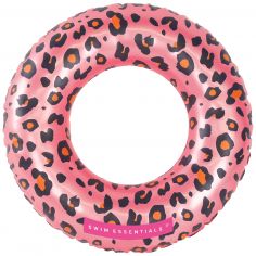 Bouée Léopard rose et doré (90 cm) - Swim Essentials