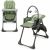 Variation Vert, gris du produit Chaise haute 2 en 1 Tummie Green de la marque Kinderkraft