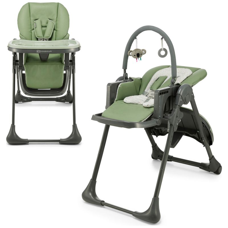 Chaise haute 2 en 1 Tummie Green Kinderkraft Produit 1