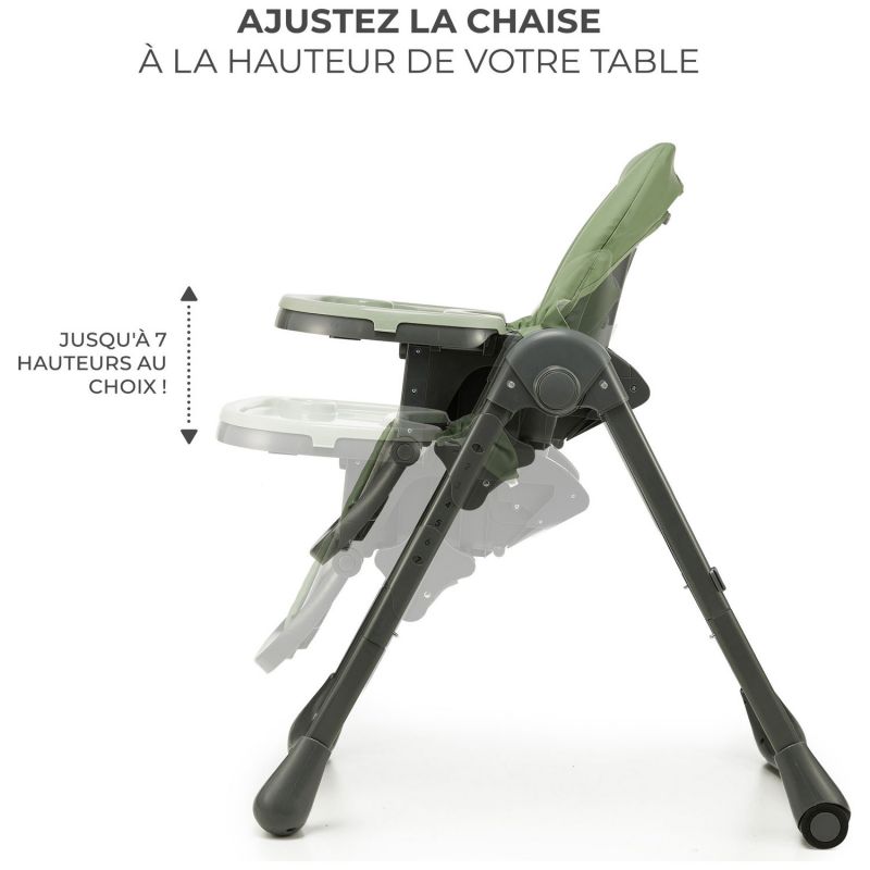 Chaise haute 2 en 1 Tummie Green Kinderkraft Produit 4