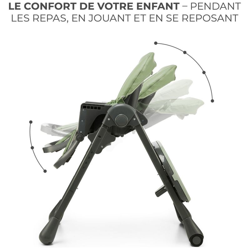 Chaise haute 2 en 1 Tummie Green Kinderkraft Produit 8