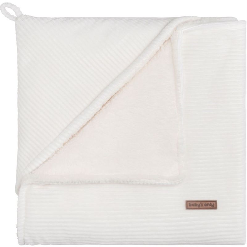 Couverture enveloppante Sense blanc (75 x 75 cm) Baby's Only