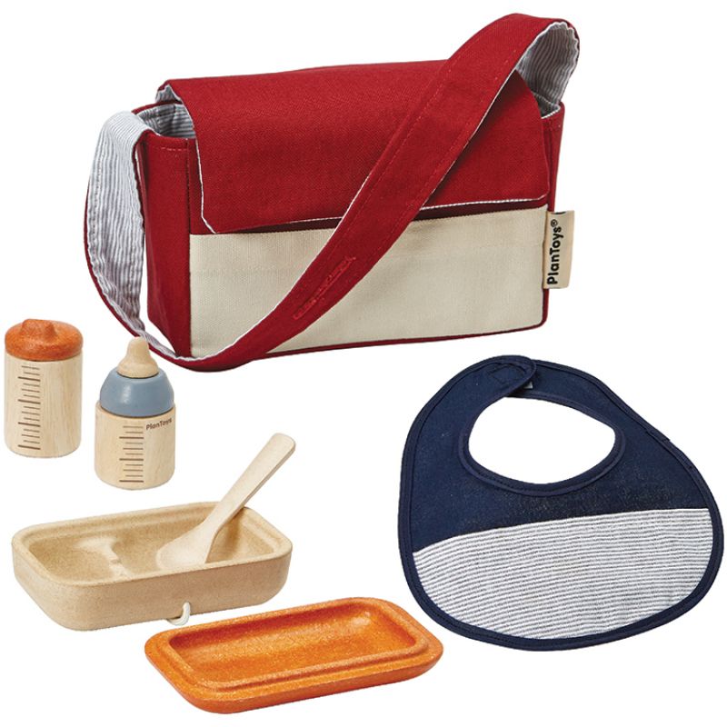 Kit pour repas de poupon en bois Plan Toys Produit 1 grande taille