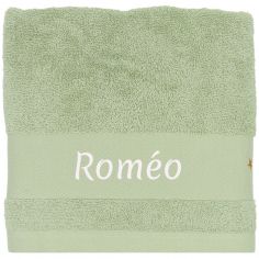 Serviette de bain tortue menthalo personnalisable (70 x 140 cm)