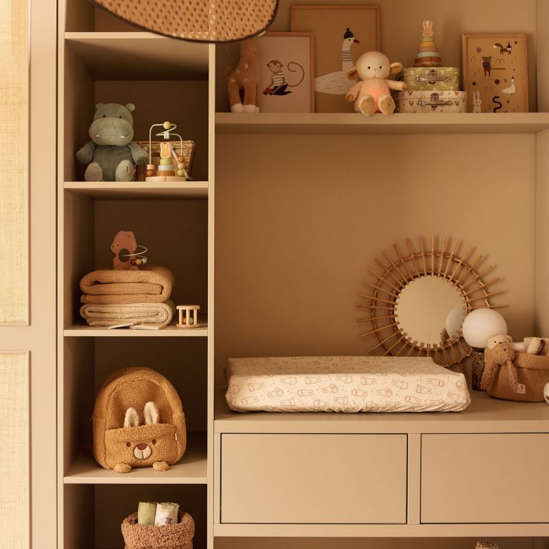 Housse de matelas à langer en jersey Miffy Moments Light Terra (50 x 70 cm) Jollein Ambiance 6